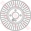 Image de TRW DF6016 Jeu de Disques de Frein