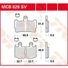 Image de Trw Plaquettes De Frein Frittées Performance Street Honda Vfr 1200 F 12
