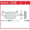 Image de Trw Plaquettes De Frein Allround Organic Standard Benelli 402 S Abs 18