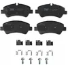 Image de TRW GDB1968 Plaquettes de Frein Kit de 4 pour Ford Transit Custom V362 Fourgon (FY, FZ) 2012 - Essieu Arrière et Autres Véhicules