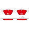Image de Trw GDB1559DTE - Kit de plaquettes de frein, frein à disque