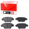Image de TRW Plaquettes de freins Arrière avec indicateur d'usure Épaisseur 16,8mm GDB1525DTE Compatible avec FORD Mondeo Mk3 Break BWY Mondeo Mk3 5 portes B5Y Mondeo Mk3 Berline B4Y, RENAULT Kangoo I KC
