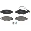 Image de TRW Jeu de garnitures de frein, frein à disque GDB2024 Compatible avec: RENAULT KANGOO