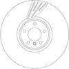 Image de TRW DF6618S Disque de Frein