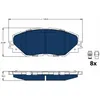 Image de Trw GDB3424BTE - Kit de plaquettes de frein, frein à disque