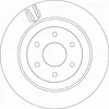 Image de TRW DF6967 2x Disque de frein Arrière Ø308mm Hauteur: 60,7mm Épaisseur: 18mm Cercle de percage -Ø: 114,3mm ventilé Compatible avec MERCEDES-BENZ Classe X 470 Classe X Camion plate-forme/Châssis 470