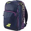 Image de Babolat Pure Aero Rafa Sac à Dos de Tennis Bleu Marine/Jaune/Rose, Blu Scuro/Giallo/Rose, 25 x 30 x 50 cm, Sac à Dos