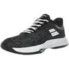 Image de Babolat Homme, Chaussures de Tennis Modèle Jet TERE 2 AC M, Taille 42.5, Noir/Blanc, Empeigne en Mesh Respirant, EVA Amortissante, Renforts Latéraux pour Stabilité, Semelle Michelin Durable