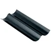 Image de Plaque 2 baguettes - antiadhérent Obsidian - 380 x 160 mm