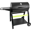 Image de Cook’in Garden - Barbecue Charbon de Bois Tonino 70 Original, Grill et Plancha, Cuve BBQ Acier, Surface de Cuisson XXL en Fonte Émaillée, Couvercle avec Thermomètre, pour Extérieur & Jardin
