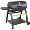 Image de COOKING G - Barbecue charbon TONINA 70 acier   XXL 10 personnes   couvercle thermomètre plancha