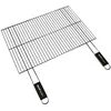Image de Grille Acier Pour Barbecue Charbon - Cookin Garden - Grille rectangulaire - 60 x 40 cm