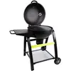 Image de Cook'in garden, Barbecue Charbon de Bois, Tonino 60, Système d'Easy Lighting & récupérateur de cendres, Capot avec ventilation & thermomètre intégré, 2 roues renforcées et sa poignée