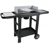 Image de Cook’in Garden - Barbecue Charbon de Bois Easy 60, Montage Rapide 10 min sans Vis ni Outils, Allumage Facile, Cuve Fonte, Roues Renforcées, Tablettes Latérales, pour Extérieur & Jardin