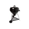 Image de Cook'in Garden - Barbecue Charbon de Bois SMOK 60, Barbecue avec Couvercle Emaillé, Thermomètre Intégré, 8 couverts, Récupérateur de Cendres, Système de Ventilation, Pour Extérieur et Jardin