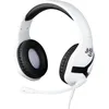 Image de Konix Mythics Casque Gaming Filaire Nemesis pour PS5 - Microphone 45° - Câble 1,5 m - Prise Jack 3,5 mm - Blanc et Noir