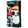 Image de Konix One Piece Façade de Protection pour Console PS5 Slim - Silicone - Antichoc - Anti-Rayures - Motif Luffy - Noir