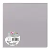 Image de Clairefontaine 1132C - Paquet de 25 Cartes Simples - Format Carré 16x16cm - 210g/m² - Coloris Gris Koala - Cartons d'Invitation Evènements et Correspondance - Gamme Pollen - Papier Premium Lisse