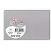 Image de Clairefontaine 1432C - Paquet de 25 Cartes Simples - Format 8,2x12,8cm - 210g/m² - Coloris Gris Koala - Cartons d'Invitation Evènements et Correspondance - Gamme Pollen - Papier Premium Lisse