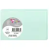 Image de Clairefontaine 1433C - Paquet de 25 Cartes Simples - Format 8,2x12,8cm - 210g/m² - Coloris Vert Jade - Cartons d'Invitation Evènements et Correspondance - Gamme Pollen - Papier Premium Lisse