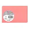 Image de Clairefontaine 1435C - Paquet de 25 Cartes Simples - Format 8,2x12,8cm - 210g/m² - Coloris Litchi - Cartons d'Invitation Evènements et Correspondance - Gamme Pollen - Papier Premium Lisse