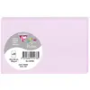Image de Clairefontaine 1478C - Paquet de 25 Cartes Simples - Format 8,2x12,8cm - 210g/m² - Coloris Lilas - Cartons d'Invitation Evènements et Correspondance - Gamme Pollen - Papier Premium Lisse