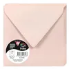Image de Clairefontaine 5348C - Paquet de 20 Enveloppes Gommées - Format Carré 14x14cm - 120g/m² - Coloris Opaline - Invitation Evènements et Correspondance - Gamme Pollen - Papier Premium Lisse