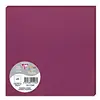 Image de Clairefontaine 11126C - Paquet de 25 Cartes Simples - Format Carré 16x16cm - 210g/m² - Coloris Framboise - Cartons d'Invitation Evènements et Correspondance - Gamme Pollen - Papier Premium Lisse