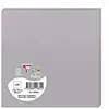 Image de Clairefontaine 11832C - Paquet de 25 Cartes Simples - Format Carré 13,5x13,5cm - 210g/m² - Coloris Gris Koala - Cartons d'Invitation Evènements et Correspondance - Gamme Pollen - Papier Premium Lisse
