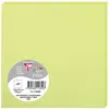 Image de Clairefontaine 11840C - Paquet de 25 Cartes Simples - Format Carré 13,5x13,5cm - 210g - Coloris Vert Bourgeon - Cartons d'Invitation Evènements et Correspondance - Gamme Pollen - Papier Premium Lisse