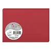Image de POLLEN Pqt de 25 Carte Simple 210g 110x155 rouge groseille