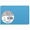 Image de Clairefontaine 1422C - Paquet de 25 Cartes Simples - Format 8,2x12,8cm - 210g/m² - Coloris Bleu Turquoise - Cartons d'Invitation Evènements et Correspondance - Gamme Pollen - Papier Premium Lisse