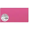Image de Clairefontaine 1524C - Paquet de 25 Cartes Simples - Format DL 10,6x21,3cm - 210g/m² - Coloris Rose Fuchsia - Cartons d'Invitation Evènements et Correspondance - Gamme Pollen - Papier Premium Lisse
