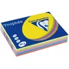 Image de Clairefontaine Trophée Ramette 5x100F papier 80g A3 Intense soleil/menthe/cardinal/Bleu/fuchsia