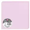 Image de Clairefontaine 21123C - Paquet de 25 Cartes Doubles - Format Carré (16x16cm) - 210g/m² - Coloris Rose Dragée - Carton d'Invitation Evènements et Correspondance - Gamme Pollen - Papier Premium Lisse