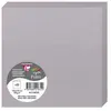 Image de Clairefontaine 21832C - Paquet de 25 Cartes Doubles - Format Carré (13,5x13,5cm) - 210g/m² - Coloris Gris Koala - Carton d'Invitation Evènements et Correspondance - Gamme Pollen - Papier Premium Lisse