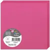 Image de Clairefontaine 2824C - Paquet de 25 Cartes Doubles - Format Carré 13,5x13,5cm - 210g/m² - Coloris Rose Fuchsia - Cartons d'Invitation Evènements et Correspondance - Gamme Pollen - Papier Premium Lisse