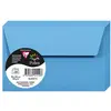 Image de Clairefontaine 5551C - Paquet de 20 Enveloppes Auto-Adhésives - Format 9x14cm - 120g/m² - Coloris Turquoise - Invitation Evènements et Correspondance - Gamme Pollen - Papier Premium Lisse