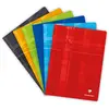 Image de Clairefontaine 63368C Un Cahier Agrafé - 24x32 cm - 96 Pages Petits Carreaux avec Marge - Papier Blanc 90 g - Couverture Carte Pelliculée Couleur Aléatoire