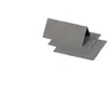 Image de Clairefontaine 75022C - Paquet de 25 Marque-Places - Format 8,5x8cm - 210g/m² - Coloris Gris Acier - Invitation Evènements et Correspondance - Gamme Pollen - Papier Premium Lisse