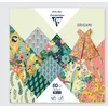 Image de Clairefontaine 95351C - 60 Feuilles de Papier Origami 70g/m², Format 15x15cm, 30 Motifs Colorés Assortis (2 feuilles par motif), Loisirs Créatifs Adultes et Enfants, Collection Kiribati