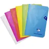 Image de Clairefontaine 303592C Un Carnet Agrafé Mimesys - 9x14 cm - 96 Pages Petits Carreaux - Papier Blanc 90 g - Couverture Polypro - Couleur Aléatoire