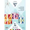 Image de Clairefontaine 354580C - Pochette de 10 Feuilles de Papier Vitrail 40g - Format 20x30cm   Coloré Fin et Transparent - Bricolage et Loisirs Créatifs Adultes et Enfants - 10 Couleurs Assorties