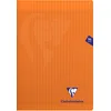 Image de Clairefontaine 383161C Cahier Agrafé Orange A4 21x29,7 96p Grands Carreaux
