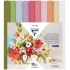 Image de Assortiment de papiers crépon fleuriste - Pastels - 10 rouleaux de 25 x 100 cm