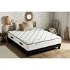 Image de CONFORT DESIGN Hotel Grand Confort Ensemble matelas & sommier 140 x 190 - Ep. 30cm - Ressorts - 7 zones - Fabriqué en France