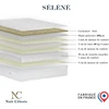 Image de Nuit Céleste - Séléné 2 - Matelas ressorts ensachés + Accueil latex 140x200 cm