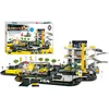 Image de STARLUX Renault Super Garage Station-Service Complète, Plateforme d'intervention et Circuit de 4m-Dès 3 Ans-Fabrication européenne, 401308, Jaune,noir