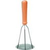 Image de Pilon presse purée - bois inox