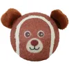 Image de Zolux - Balle de Tennis ø 8 cm en Forme d'animaux tête Ourson pour Chien